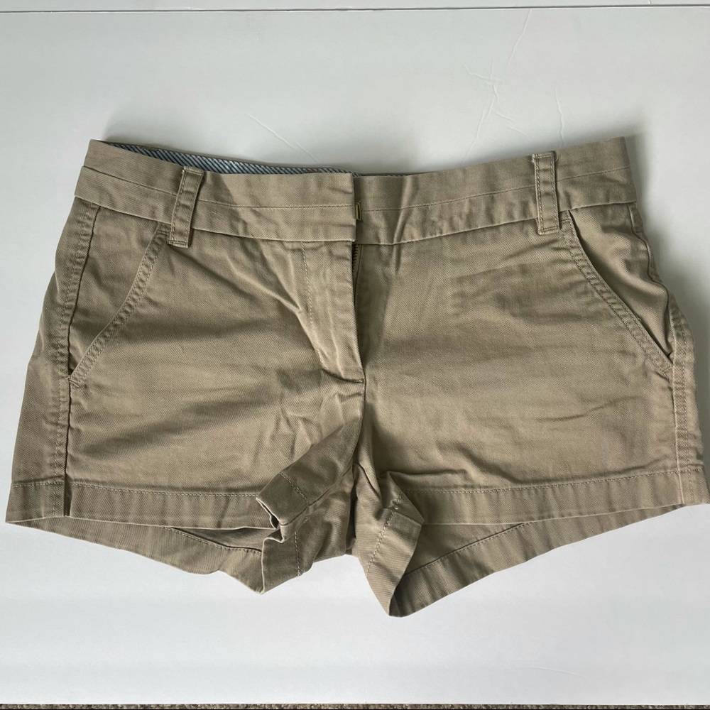J. Crew Khaki Chino Shorts
